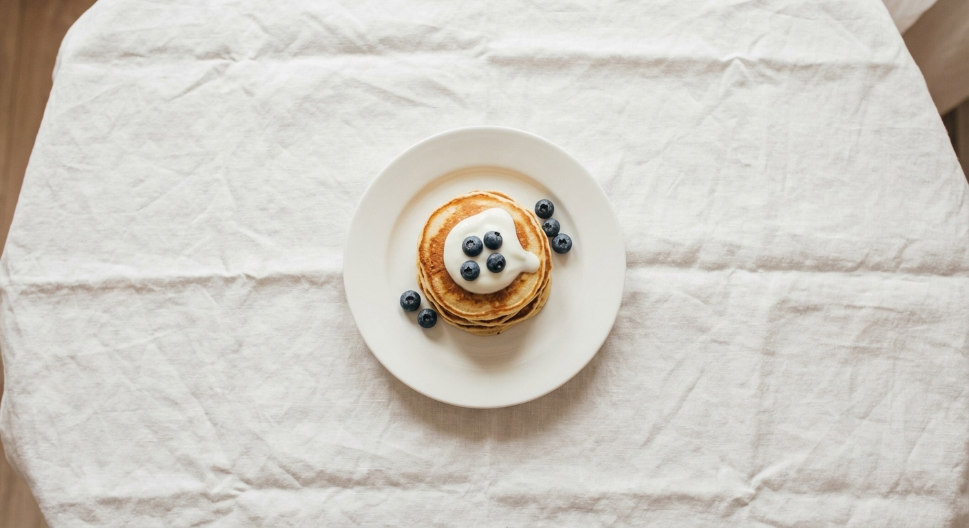 Cottage Cheese Protein Pancakes