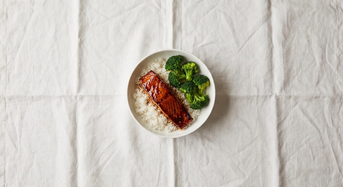 Ginger Salmon Rice Bowl